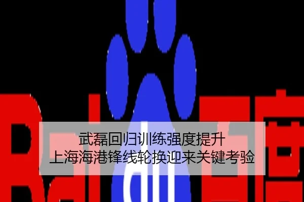 武磊回归训练强度提升 上海海港锋线轮换迎来关键考验
